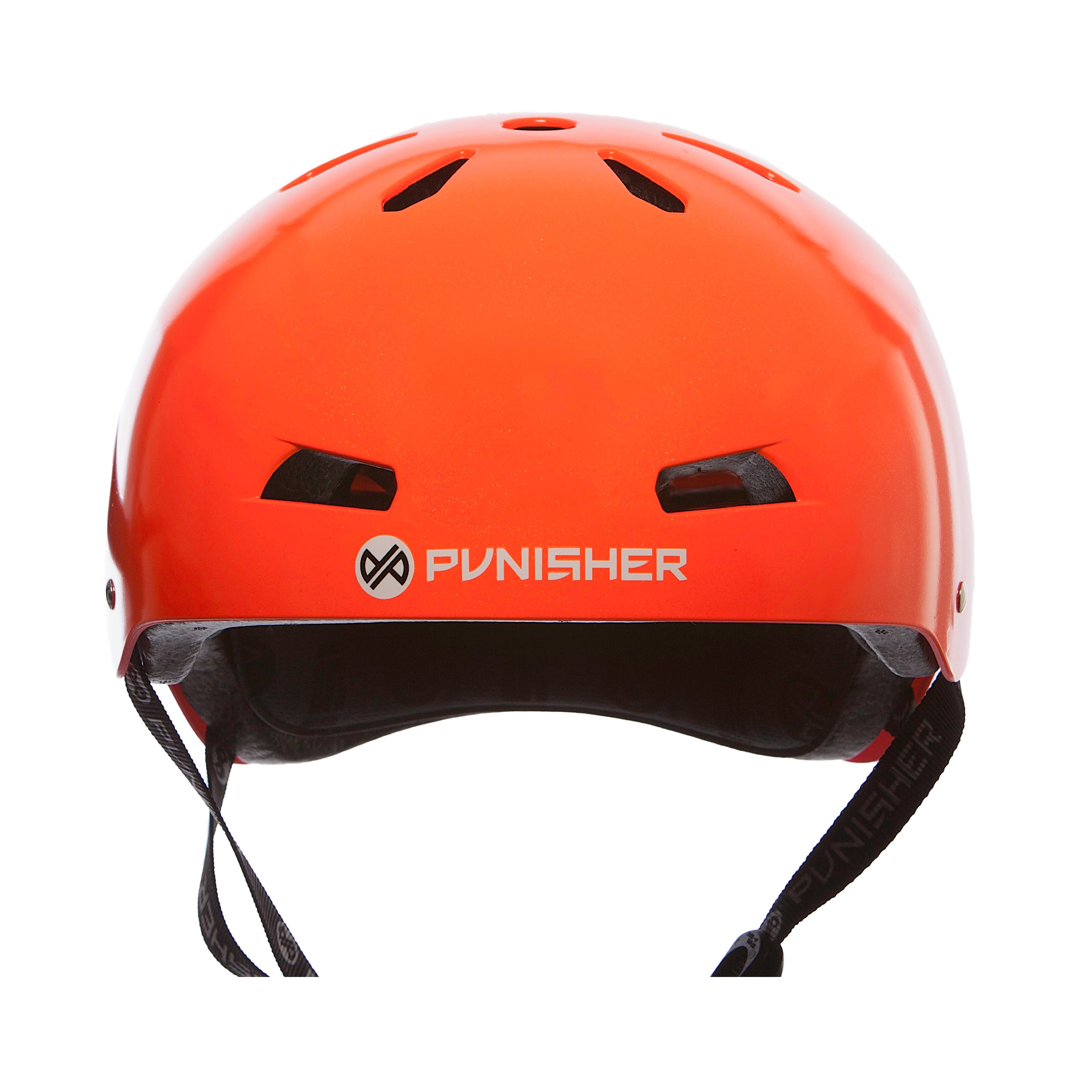 Punisher Skateboards Youth 13-vent Dual Safety Certified BMX and Skateboard Helmet - Neon Orange Punisher Skateboards Youth 13-vent Dual Safety Certified BMX and Skateboard Helmet - Neon Orange