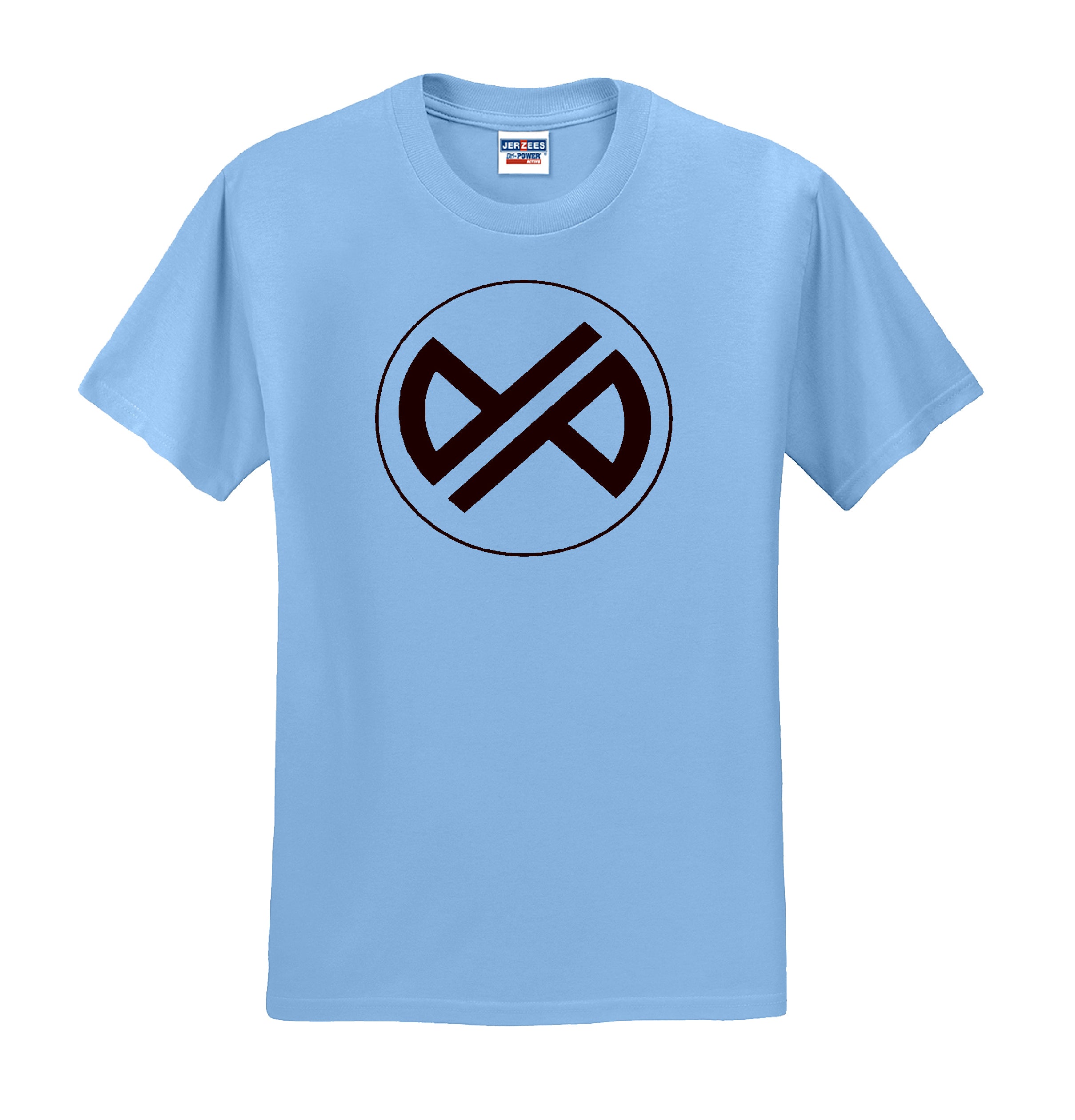 PUNISHER® SKATEBOARDS T-SHIRTS LIGHT BLUE LOGO – Punisher